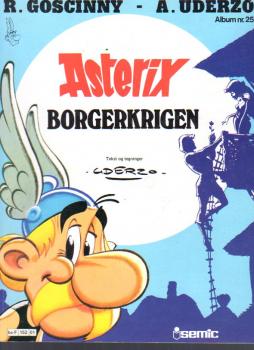 Asterix norwegisch Nr. 25  - ASTERIX Borgerkrigen - 1980 - 1.Auflage